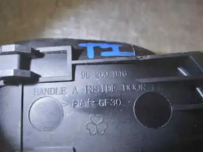 Second-hand car spare part interior left rear handle for daewoo tacuma cdx oem iam references 96260946  
