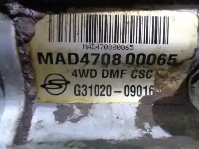 Автозапчастина б/у коробка передач для ssangyong actyon 2.0 td cat посилання на oem iam mad470800065 3102009016 g3102009016