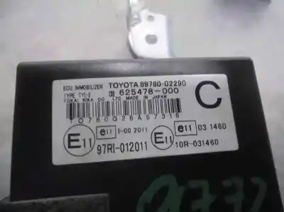 Автозапчасти б/у электронный модуль за toyota auris (_e15_) 1.4 d-4d (nde150_) ссылки oem iam 8865002430  625478000