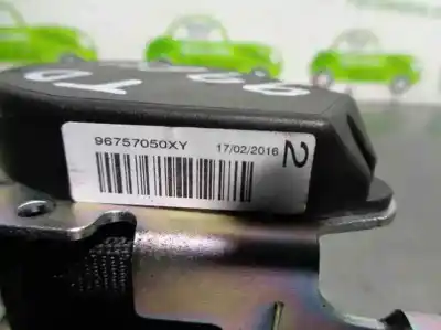 Автозапчасти б/у задний правый ремень безопасности за citroen c-elysée exclusive ссылки oem iam 96757050xy  