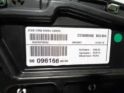 Автозапчасти б/у приборная доска за citroen c-elysée exclusive ссылки oem iam 9809616680  