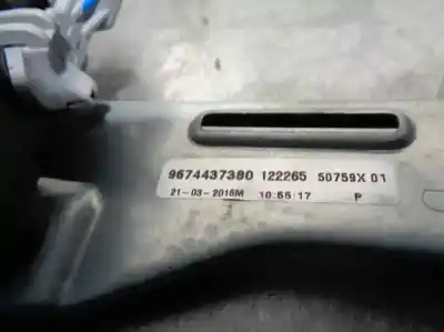 Second-hand car spare part rear left window regulator for citroen c-elysée exclusive oem iam references 9677417580  