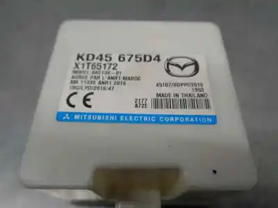 Автозапчастина б/у електронний модуль для mazda 3 (bm, bn) 2.0 посилання на oem iam kd45675d4  