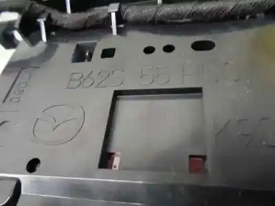 Second-hand car spare part multifunction display for mazda 3 (bm, bn) 2.0 oem iam references b62s55hu0  b6s2f0500034