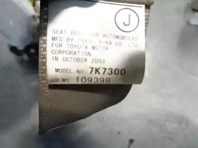 Автозапчасти б/у задний правый ремень безопасности за lexus rx 300 (mcu35) 3.0 v6 cat ссылки oem iam 7336048040a0  7k7300