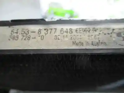 Peça sobressalente para automóvel em segunda mão condensador / radiador de ar condicionado por bmw serie 3 touring (e46) 2.0 16v diesel cat referências oem iam 64538377648  58572810