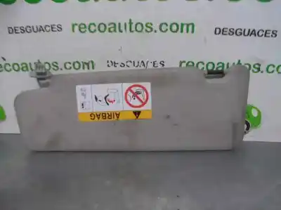 Peça sobressalente para automóvel em segunda mão para-sol direito por dacia sandero ii 1.5 dci referências oem iam 