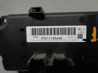 Peça sobressalente para automóvel em segunda mão comando de sofagem (chauffage / ar condicionado) por chrysler sebring berlina 2.0 crd limited referências oem iam p55111886ab  