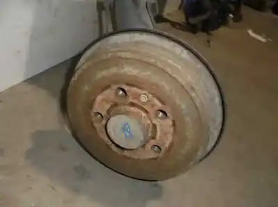 Автозапчастина б/у задня вісь для skoda fabia familiar (6y5) 1.4 tdi посилання на oem iam 6q0500051aq burra 10 tambor 5 agujeros