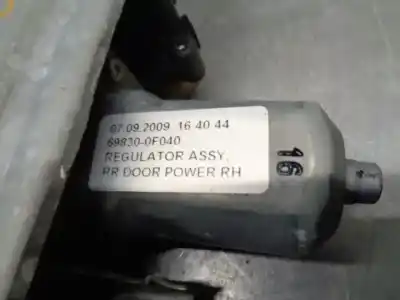 Автозапчасти б/у задний правый стеклорегулятор за toyota verso (_r2_) 2.0 d-4d (aur20_) ссылки oem iam 698300f040  