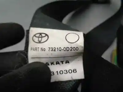 Автозапчасти б/у правый передний ремень безопасности за toyota yaris (ksp9/scp9/nlp9) 1.4 turbodiesel cat ссылки oem iam 732100d200  