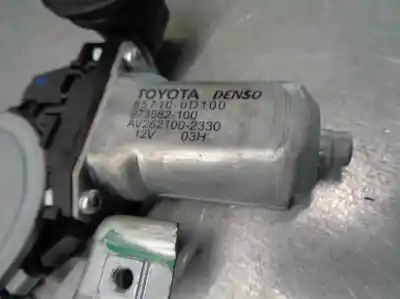 Автозапчастина б/у регулятор переднього правого скла для toyota yaris (ksp9/scp9/nlp9) 1.4 turbodiesel cat посилання на oem iam 857100d100  