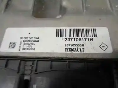 Автозапчасти б/у блок управления двигателем за dacia duster (hm_) 1.2 tce 125 4x4 (hmma) ссылки oem iam 237105171r  s180158139a Автозапчасти б/у блок управления двигателем за dacia duster (hm_) 1.2 tce 125 4x4 (hmma) ссылки oem iam 237105171r  s180158139a
