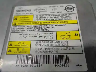 Автозапчастина б/у блок управління подушками безпеки для ssangyong rodius 2.7 turbodiesel cat посилання на oem iam 8625021030  5wy64004