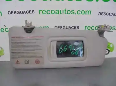 Peça sobressalente para automóvel em segunda mão PARA-SOL DIREITO por RENAULT LAGUNA III  Referências OEM IAM   