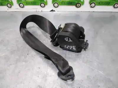 Peça sobressalente para automóvel em segunda mão cinto de segurança traseiro direito por citroen c2 (jm_) 1.4 hdi referências oem iam 