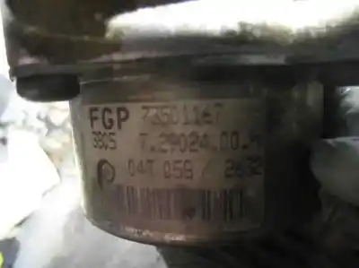 Pezzo di ricambio per auto di seconda mano depressore freni / pompa del vuoto per opel corsa 3 c 1.3 cdti 70ch manual riferimenti oem iam 73501167  72902400h