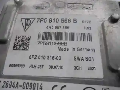 Автозапчастина б/у електронний модуль для porsche cayenne (92a) 3.0 diesel посилання на oem iam 7p5910566b  