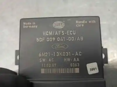 Second-hand car spare part electronic module for ford s-max (ca1) 2.0 tdci cat oem iam references 6m2113k031ac  5df00904100ab