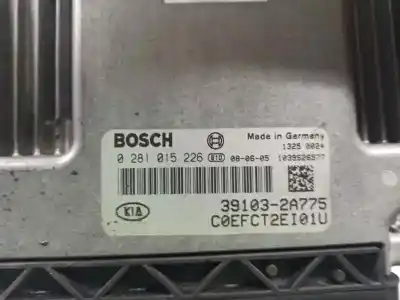 Second-hand car spare part ecu engine control for kia pro cee´d (ed) 1.6 crdi 90 oem iam references 391032a775  0281015226