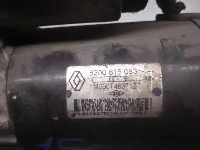Second-hand car spare part starter motor for dacia dokker 1.6 cat (bivalent. gasolina / gpl) oem iam references 8200815083  m000t46371zt