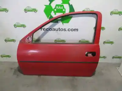 Recambio de automóvil de segunda mano de puerta delantera izquierda para opel corsa d (s07) 1.4 (l08 l68) referencias oem iam   