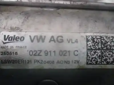 Автозапчастина б/у двигун запускається для audi a1 (8xk) adrenalin посилання на oem iam 02z911021c  250516