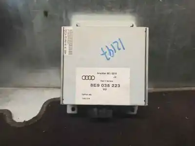 Peça sobressalente para automóvel em segunda mão módulo eletrónico antena por audi a4 b6 avant (8e5) 2.5 tdi referências oem iam 8e9035223