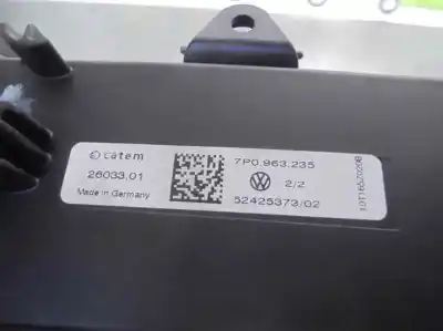 Автозапчастина б/у стійкість на нагревання для porsche cayenne (92a) 3.0 diesel посилання на oem iam 7p0963235  