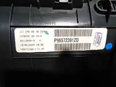 Peça sobressalente para automóvel em segunda mão quadrante por citroen c4 coupe vtr plus referências oem iam   