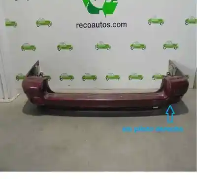 Peça sobressalente para automóvel em segunda mão para choques traseiro por citroen zx 1.9 turbodiesel referências oem iam 