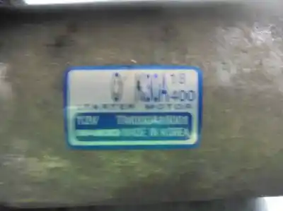 Peça sobressalente para automóvel em segunda mão motor de arranque por kia rio 1.5 cat referências oem iam   