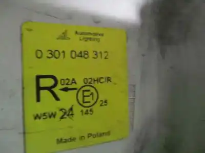 Second-hand car spare part right headlight for ford galaxy (vx) 2.3 16v cat oem iam references   0301048312