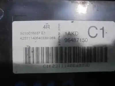 Second-hand car spare part ecu engine control for daewoo tacuma (u100) 1.6 oem iam references 96487150  