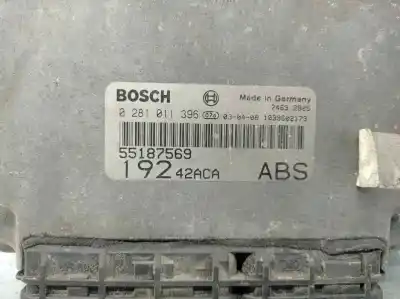 Second-hand car spare part ecu engine control for fiat stilo (192) 1.9 jtd cat oem iam references 55187569  0281011396