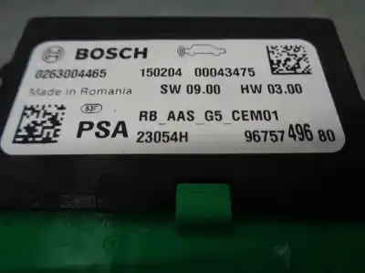 Second-hand car spare part electronic module for citroen c4 cactus 1.6 hdi 90 oem iam references 9675749680  0263004465