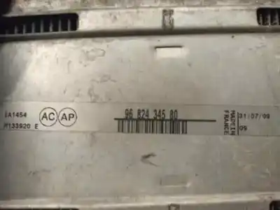 Peça sobressalente para automóvel em segunda mão intercooler por citroen berlingo xtr 1.6 hdi 92 referências oem iam 9682434580 m133920g valeo 