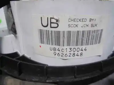 Second-hand car spare part heating / air conditioning control panel for daewoo tacuma (u100) 1.6 oem iam references 96262848  