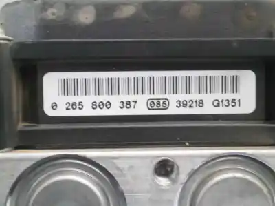 Peça sobressalente para automóvel em segunda mão abs por renault scenic ii 1.9 dci diesel referências oem iam 8200344606  0265231474