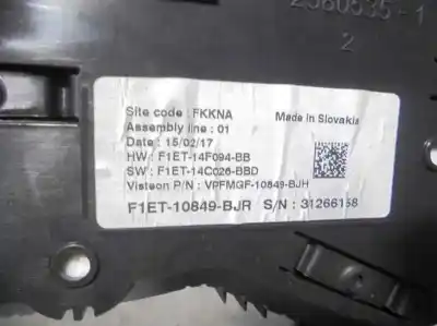 Peça sobressalente para automóvel em segunda mão quadrante por ford focus lim. 1.0 ecoboost cat referências oem iam f1et10849bjr  