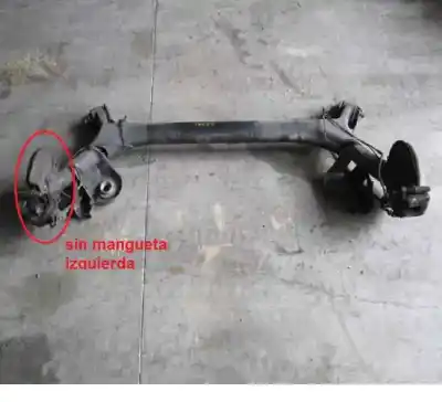 Gebrauchtes Autoersatzteil HINTERACHSE zum PEUGEOT 307 BREAK/SW (S2)  OEM-IAM-Referenzen 5148S0 BURRA 17 