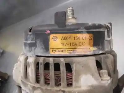Автозапчастина б/у генератор для ssangyong actyon 2.0 td cat посилання на oem iam a6641540102  