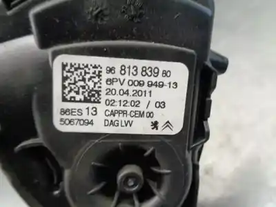 Автозапчасти б/у педальный потенциометр за citroen c3 picasso exclusive ссылки oem iam 9681383980  6pv00994913