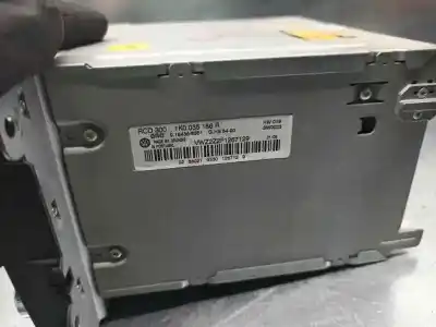 Second-hand car spare part audio system / radio cd for volkswagen passat b6 variant (3c5) 2.0 tdi oem iam references 1k0035186r  