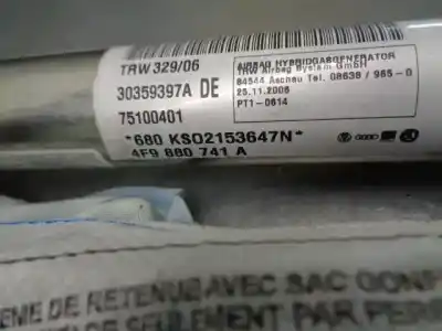 Автозапчасти б/у подушка безопасности передняя левая шторка безопасности за audi a6 avant (4f5) 2.0 16v tfsi ссылки oem iam 4f9880741a  30359397a
