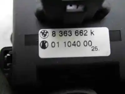Second-hand car spare part headlights switch for bmw serie 3 coupe (e46) 318 ci oem iam references 8363662k  01104000