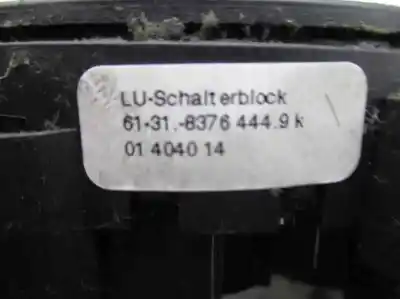 Second-hand car spare part headlights switch for bmw serie 3 coupe (e46) 318 ci oem iam references 8363662k  01104000