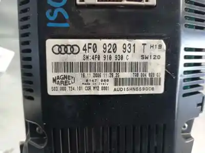 Автозапчастина б/у панель інструментів для audi a6 avant (4f5) 2.0 16v tfsi посилання на oem iam 4f0920931t  503000734101