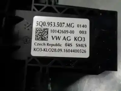 Автозапчасти б/у управление светом за seat leon (5f1) 1.6 tdi ссылки oem iam 5q0953507mg  6q0953513ae