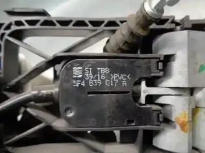 Автозапчастина б/у завнішня ручка задня права для seat leon (5f1) 1.6 tdi посилання на oem iam 5f4839017a  